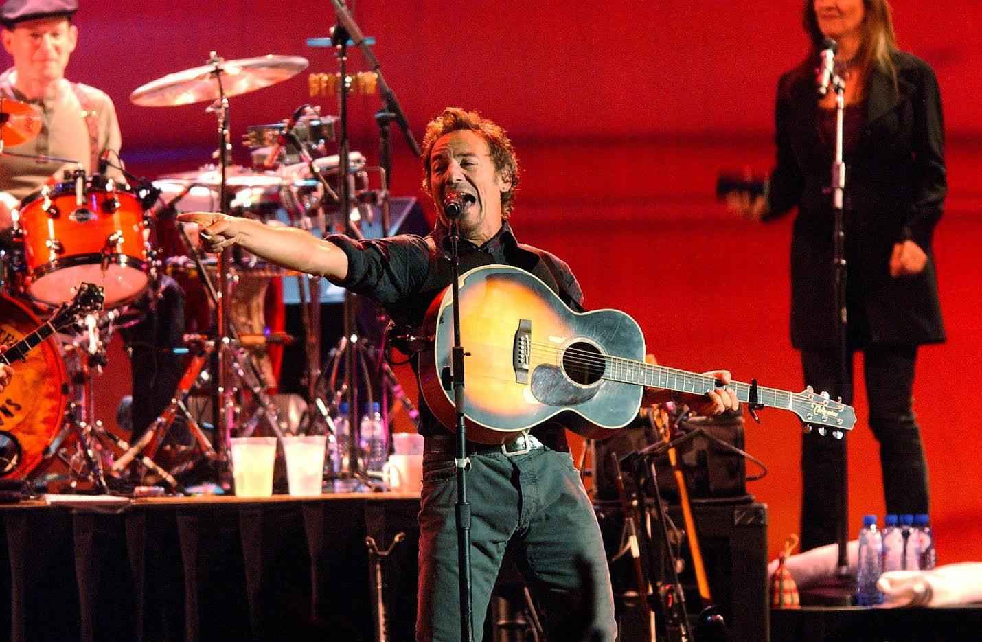 Bruce Springsteen and The Seeger Sessions Band performing live at the Ahoy StadiumRotterdamWhere: HollandWhen: 13 Oct 2006Credit: WENN